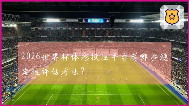 2026世界杯体彩投注平台有哪些稳定性评估方法？