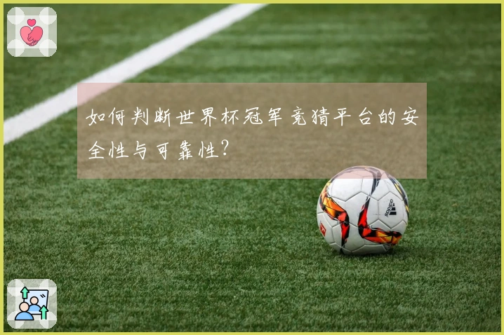 如何判断世界杯冠军竞猜平台的安全性与可靠性？
