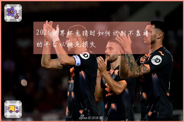 2026世界杯竞猜时如何识别不靠谱的平台以避免损失